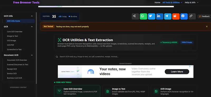 Free Browser Tools screenshot 10