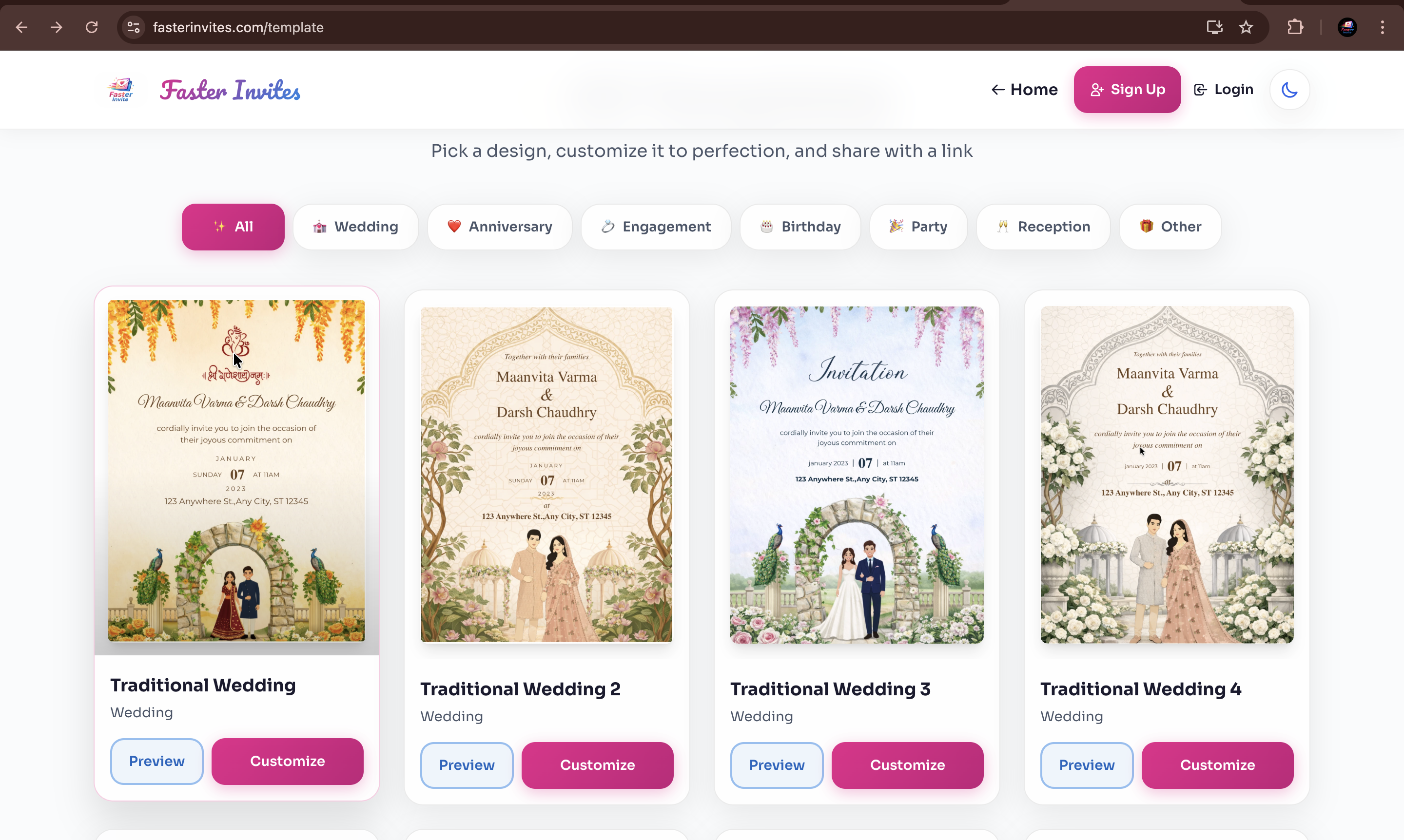 Faster Invites gallery image