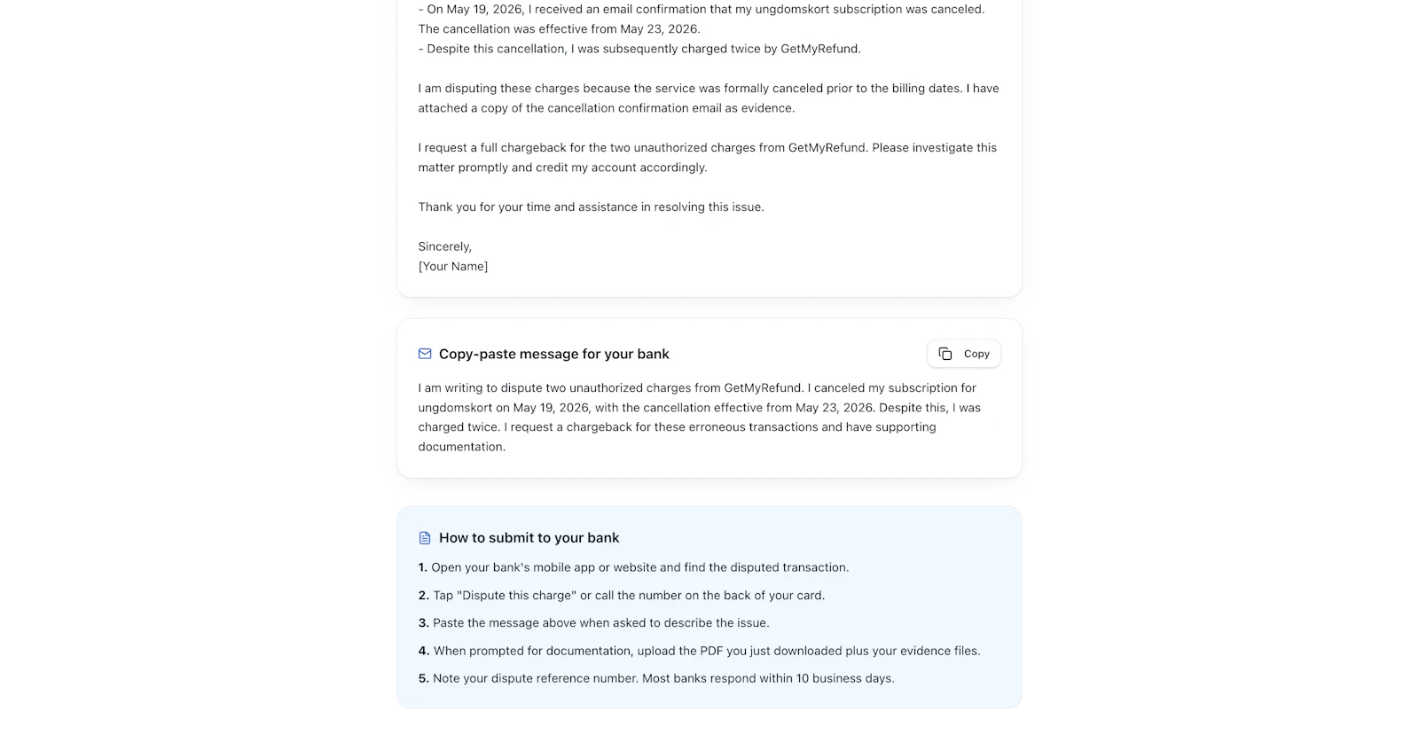 Get My Refund screenshot 4
