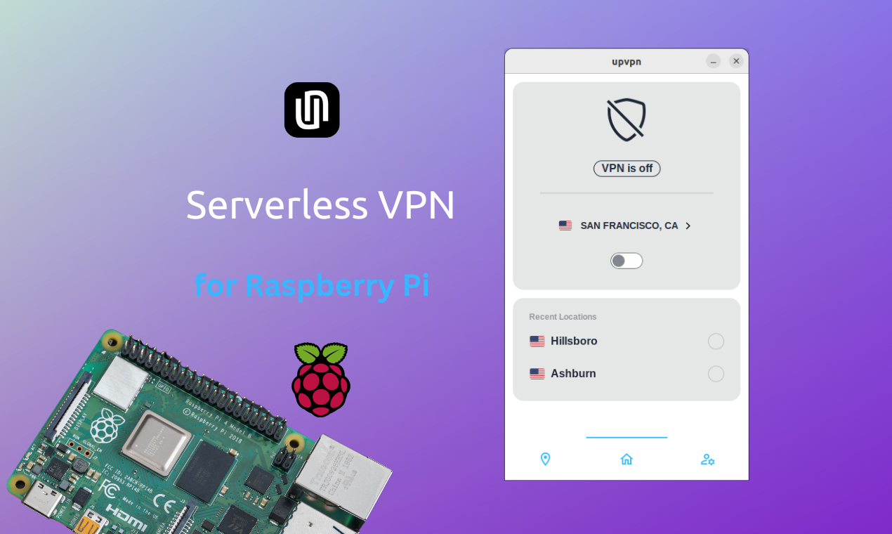 Raspberry Pi의 UPVPN - Raspberry Pi 용 Wireguard®의 서버리스 VPN 미디어 2