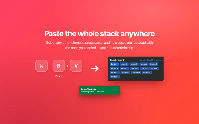 ButterShortcuts Extension for Webflow screenshot 5