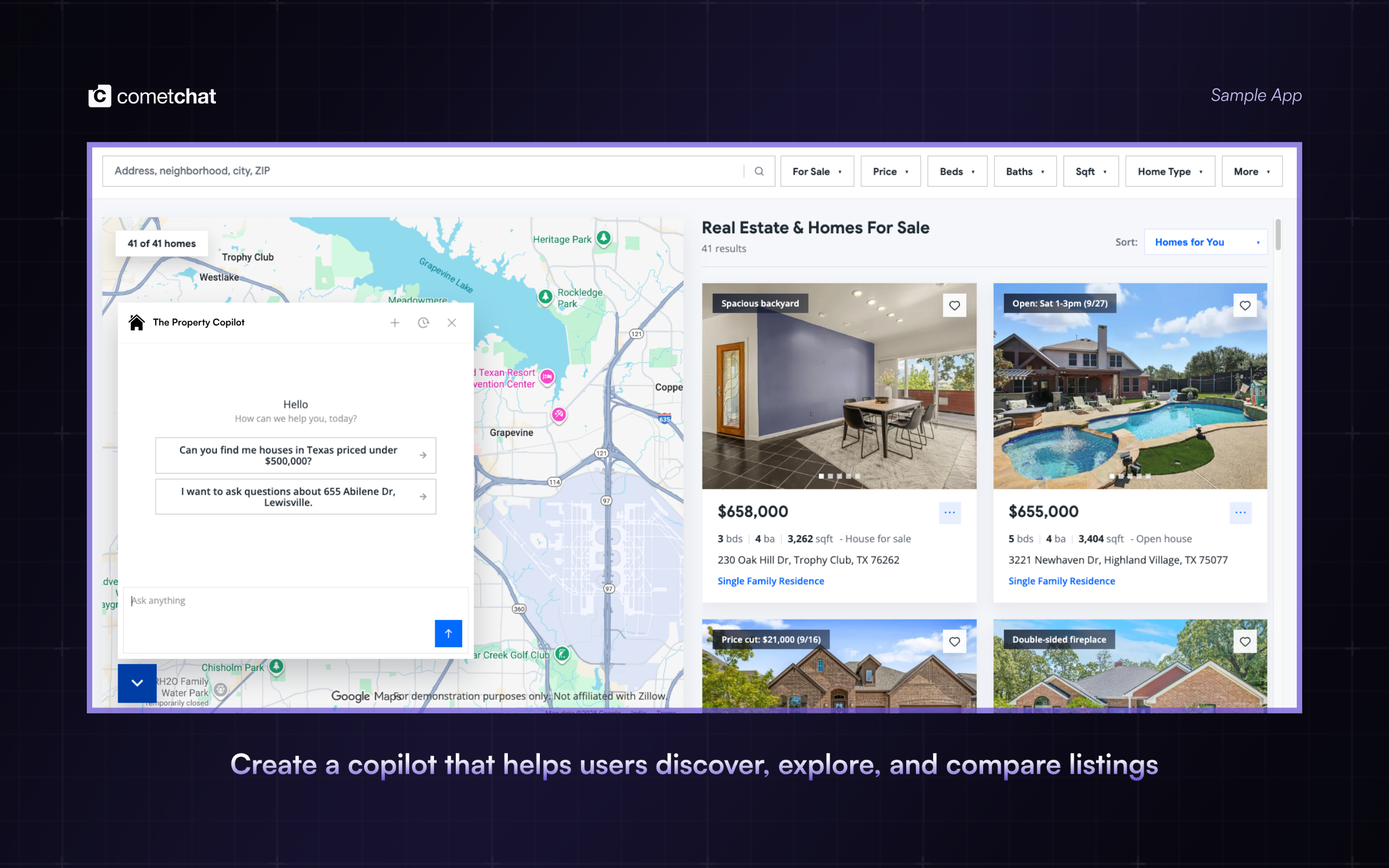 AI Agent Platform by CometChat gallery image