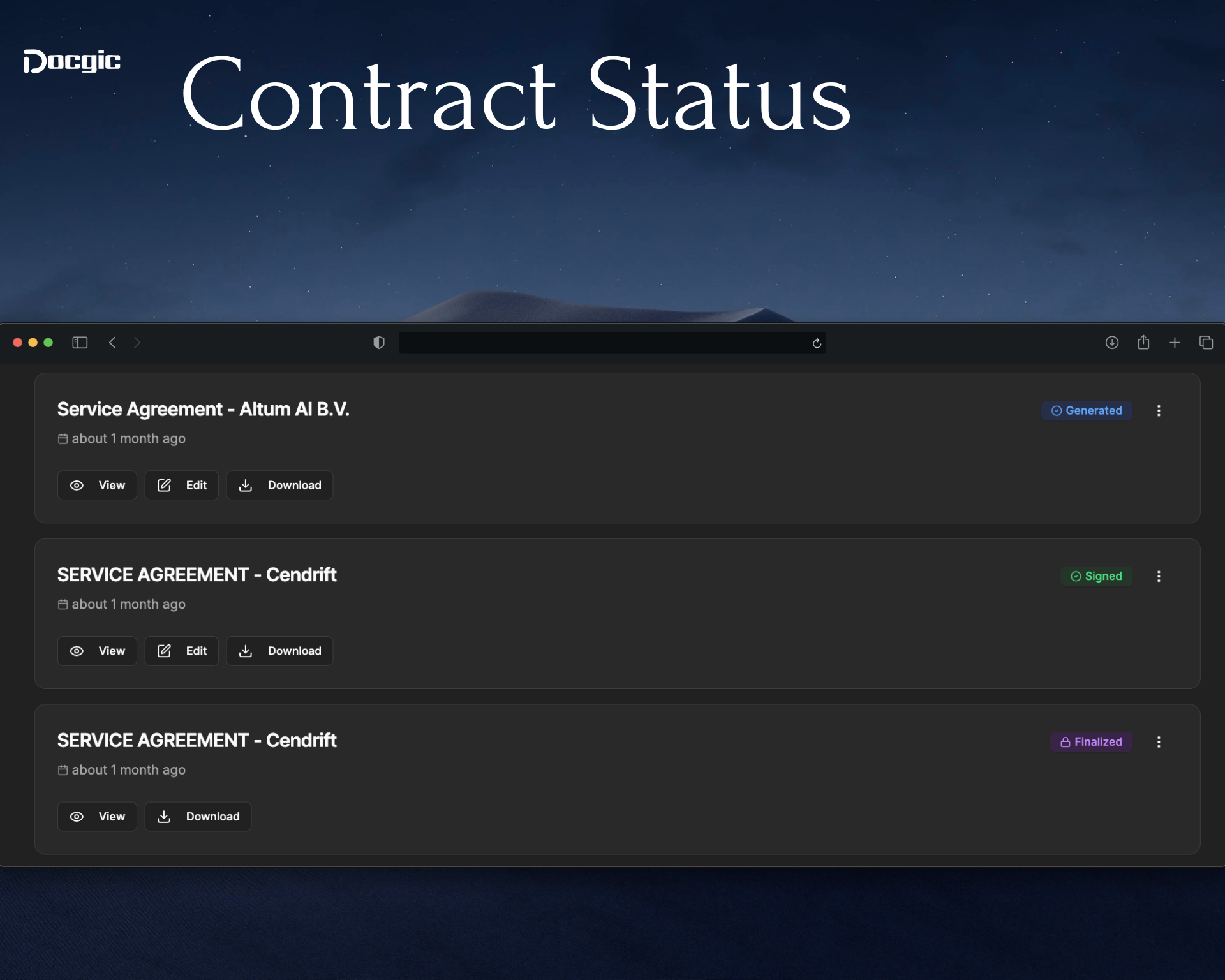Docgic - Screenshot 3 showing product features and functionality