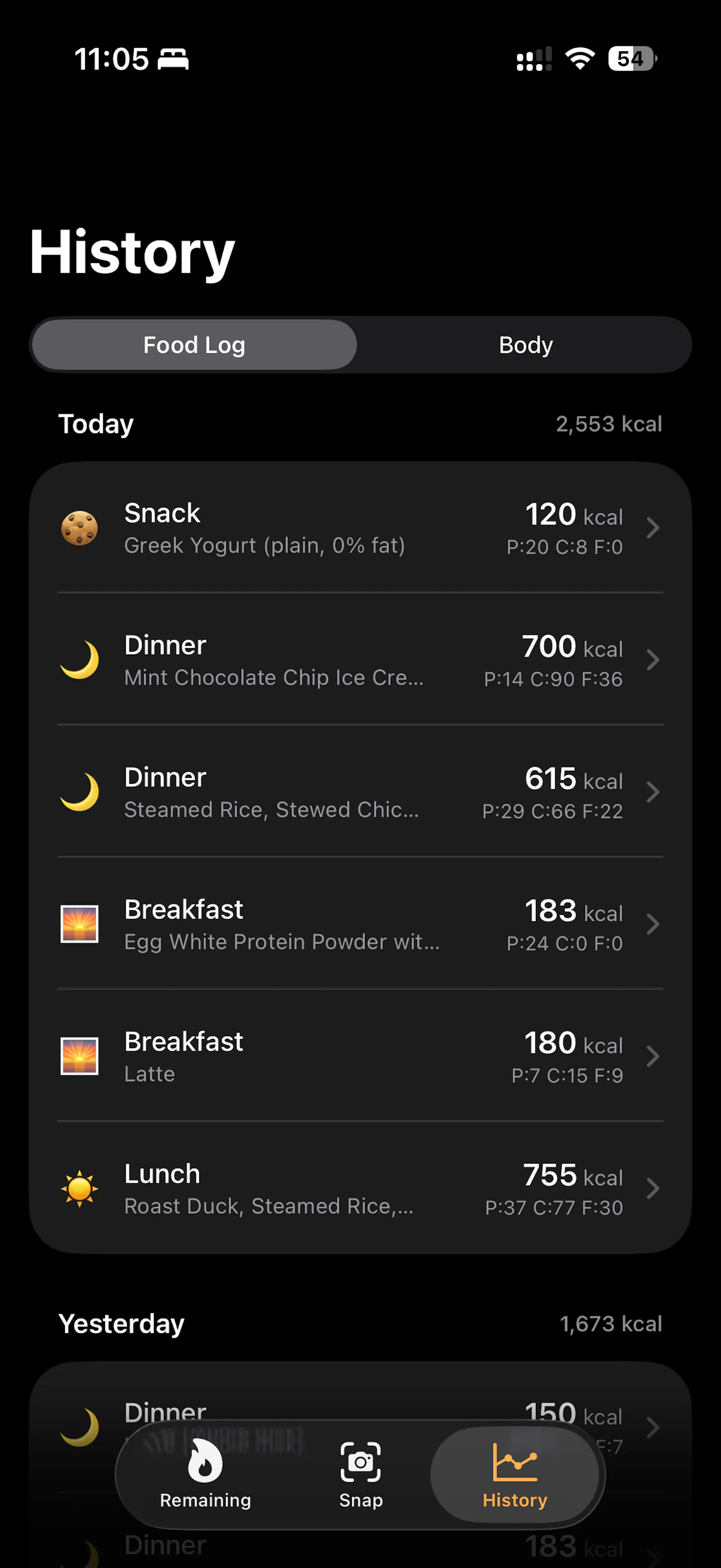 GainCut — AI macros for lifters screenshot 3