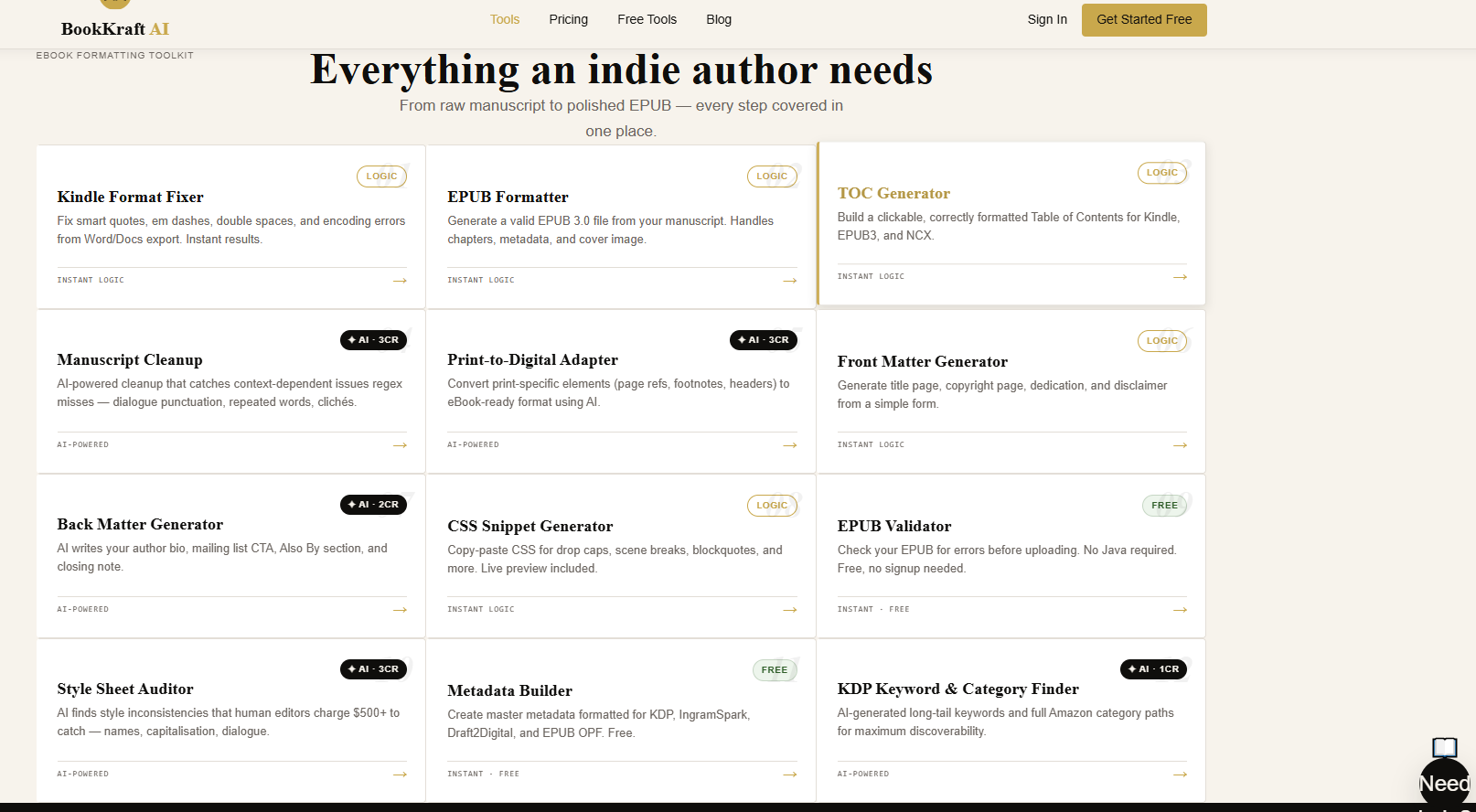 Book Kraft AI gallery image