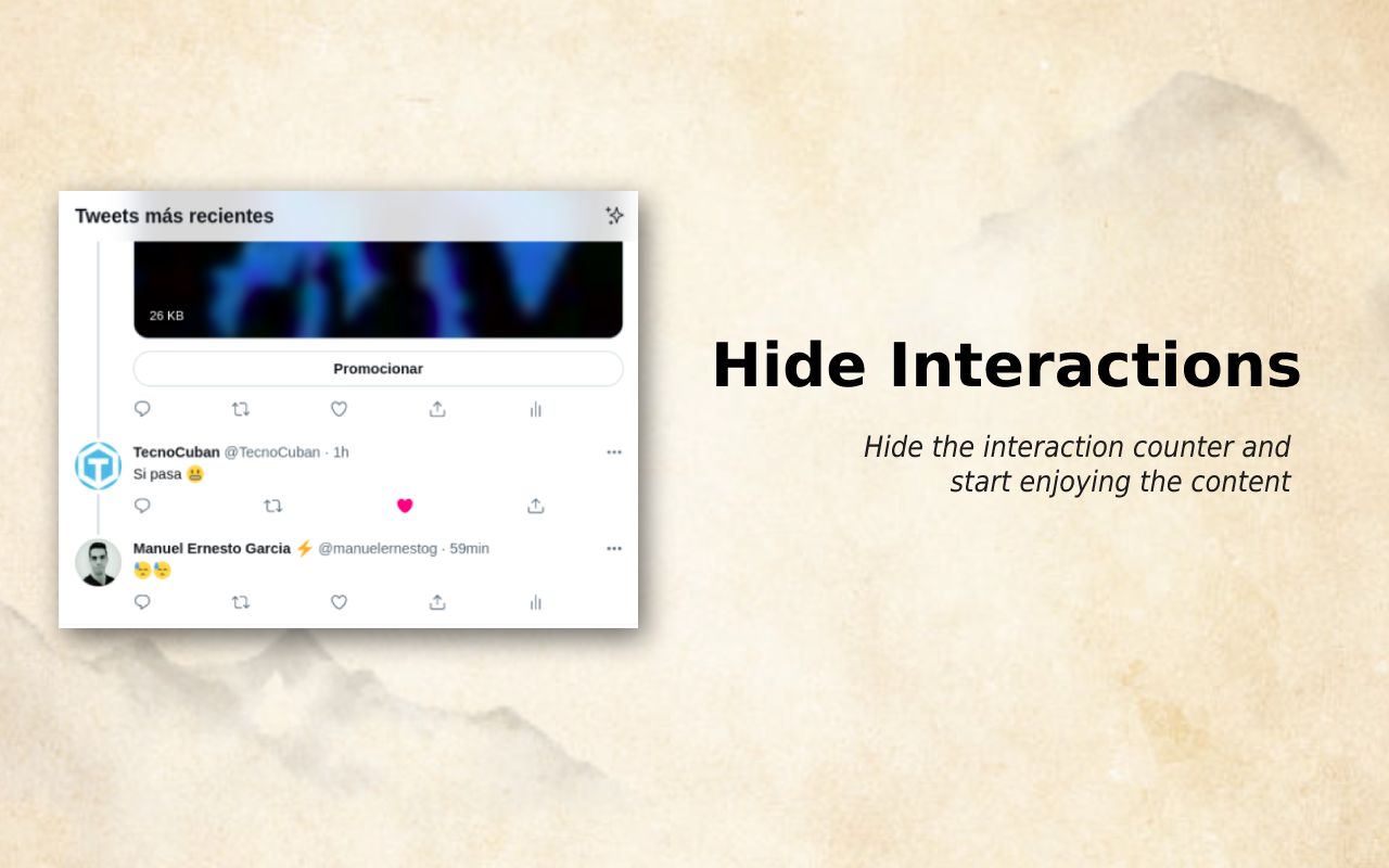 وسائط Zen Twitter - إخفاء مقاييس الغرور على تويتر وإخطارات وانتظار 3