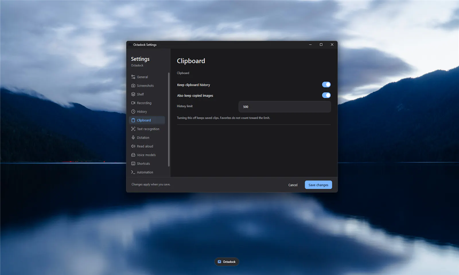 Octadock screenshot 9