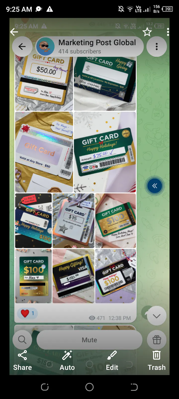 Gift card