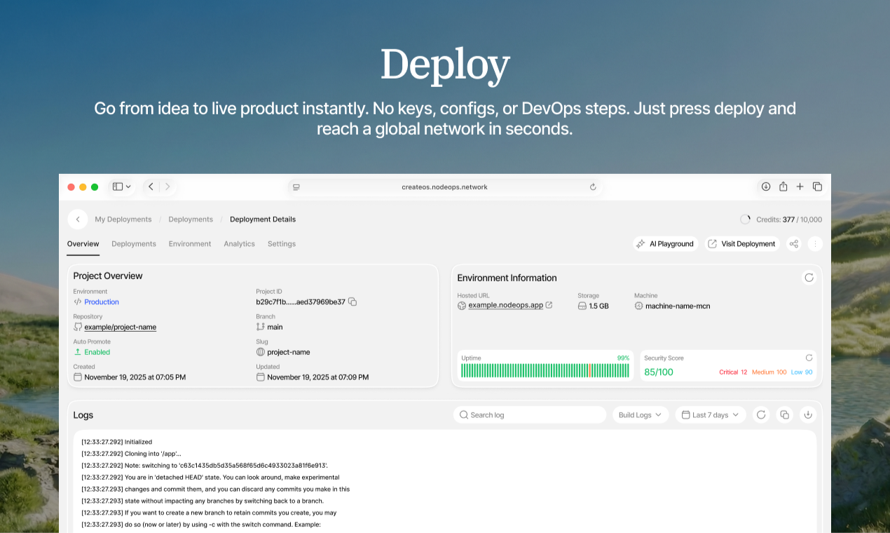 CreateOS gallery image