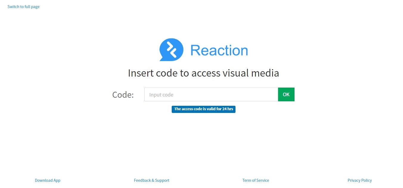 ReactionApp gallery image