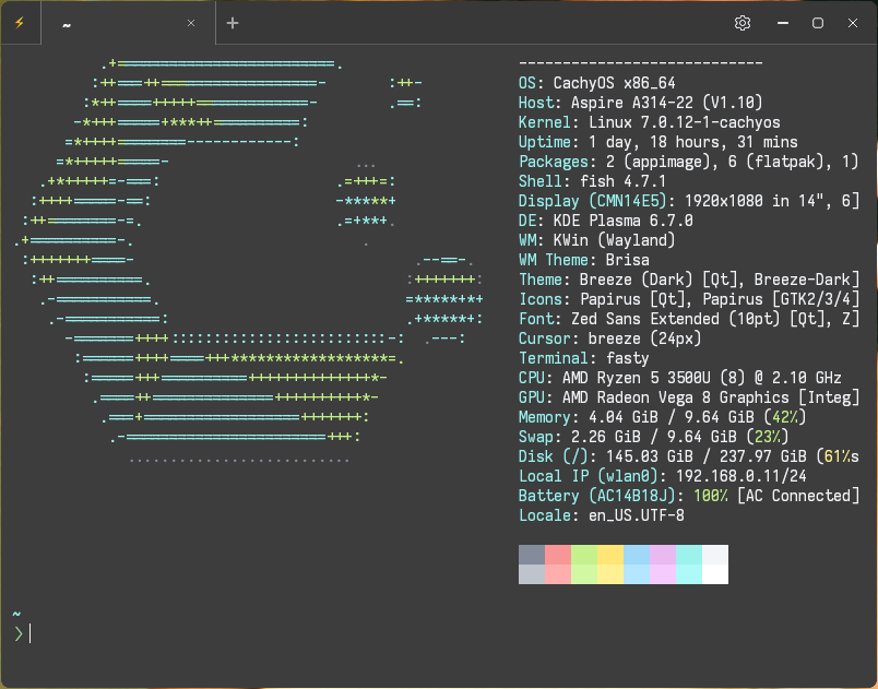 Fasty — GPU-accelerated terminal gallery image