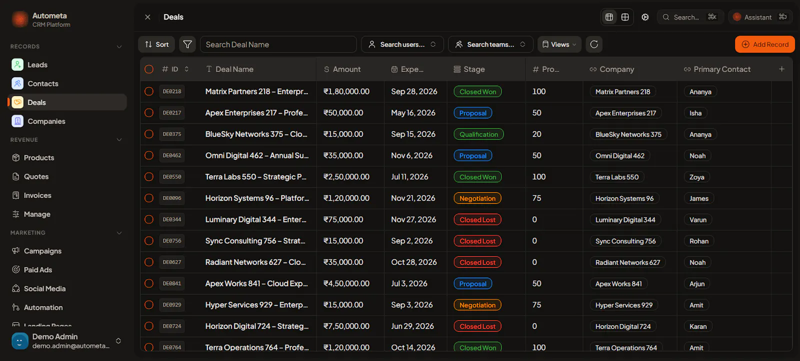 Autometa screenshot 7