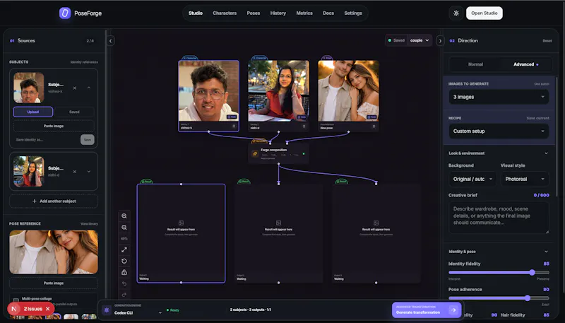PoseForge screenshot 3