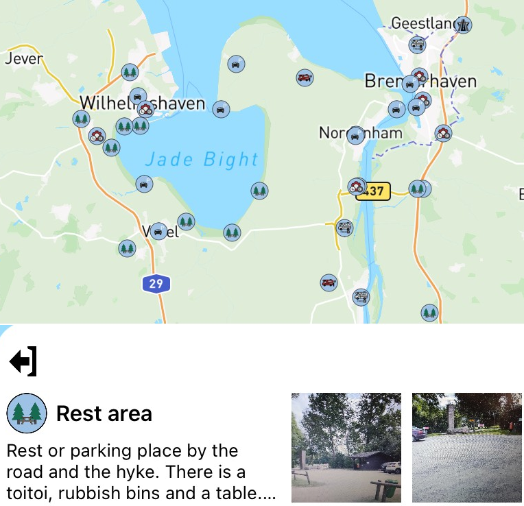 Camplocation app gallery image
