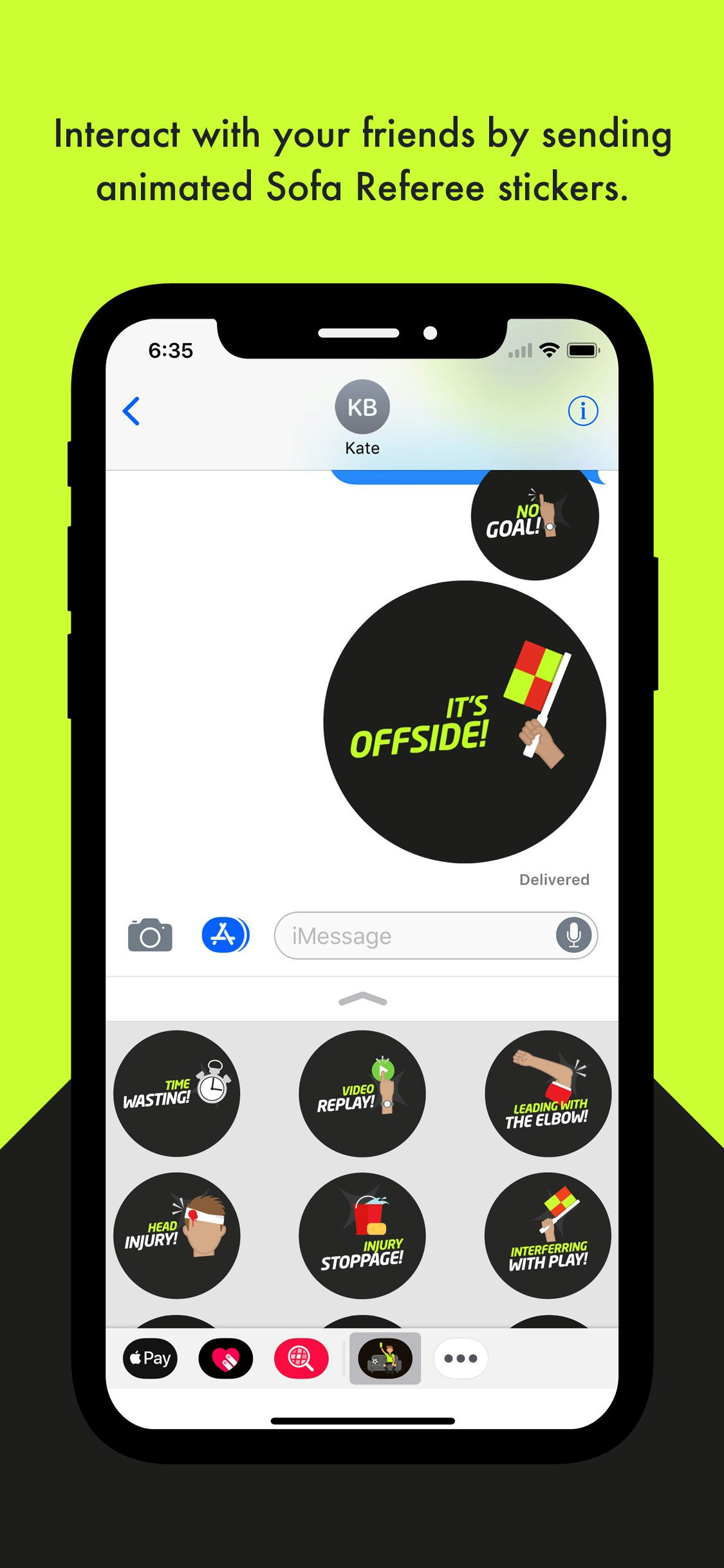 FootieTalks Sofa Referee gallery image