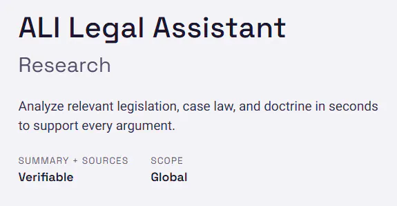 ALI: Intelligent Legal Assistant gallery image