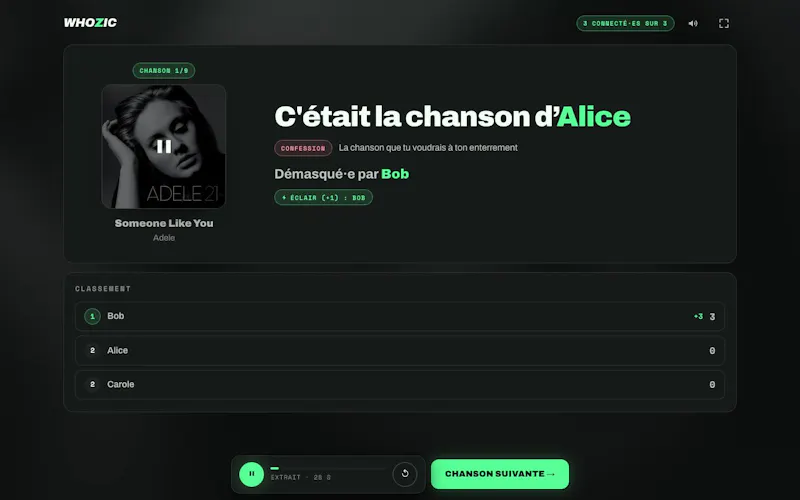 Whozic screenshot 3