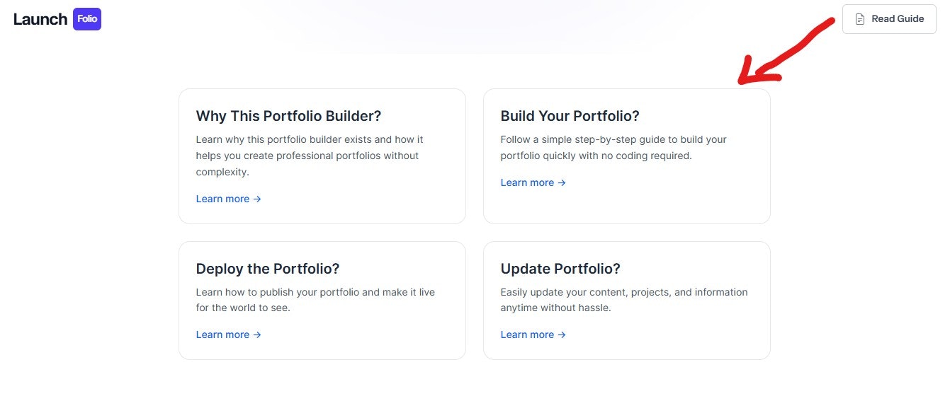 LaunchFolio gallery image
