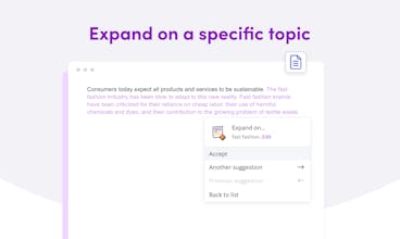 Wordtune Spices (Beta) gallery image