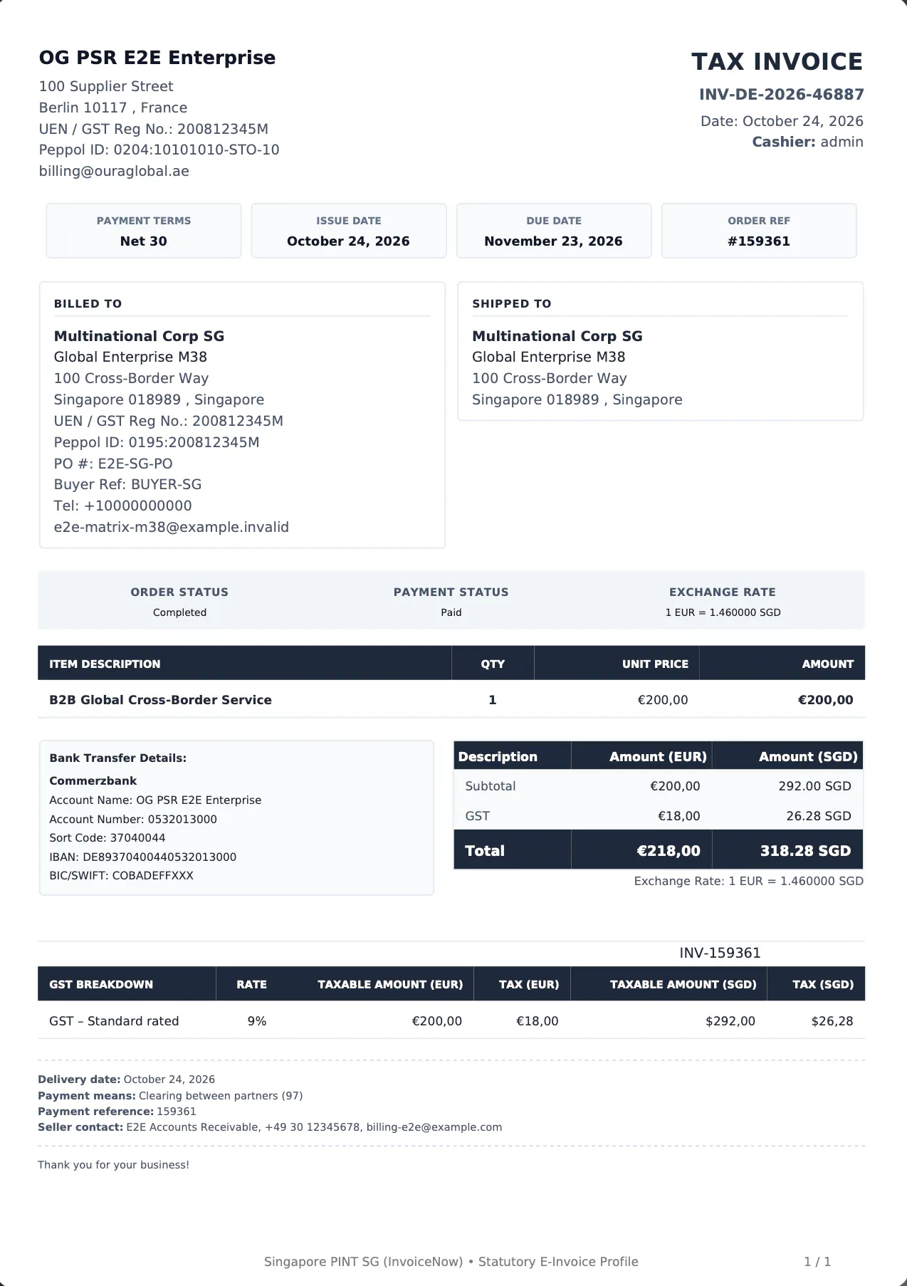 SemiAuto Invoicing gallery image