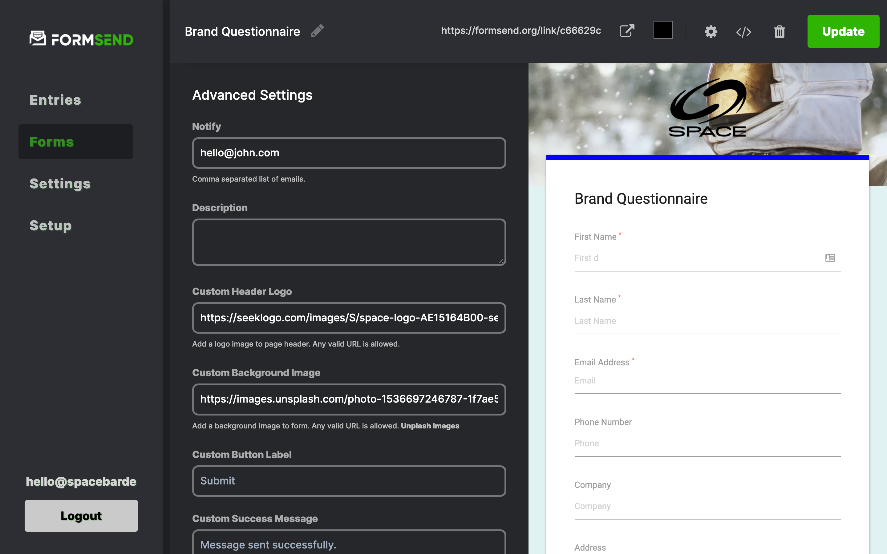 Formsend - Google Forms Alternative gallery image