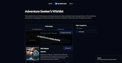 My Wish Vault gallery image