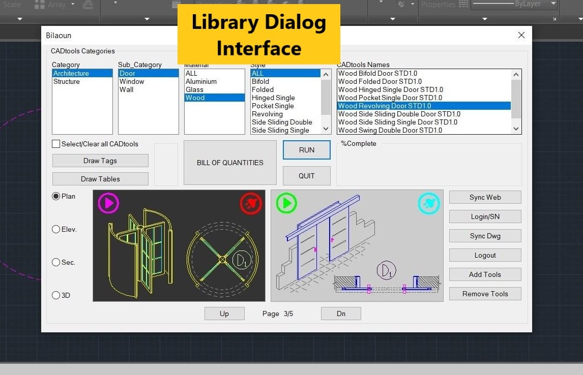 Appiscad: despegue de cantidad para AutoCAD - Increíbles herramientas CAD para el despegue de la cantidad media 3