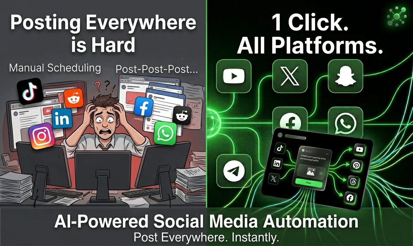 PostUnivers — AI Social Media Manager screenshot 1