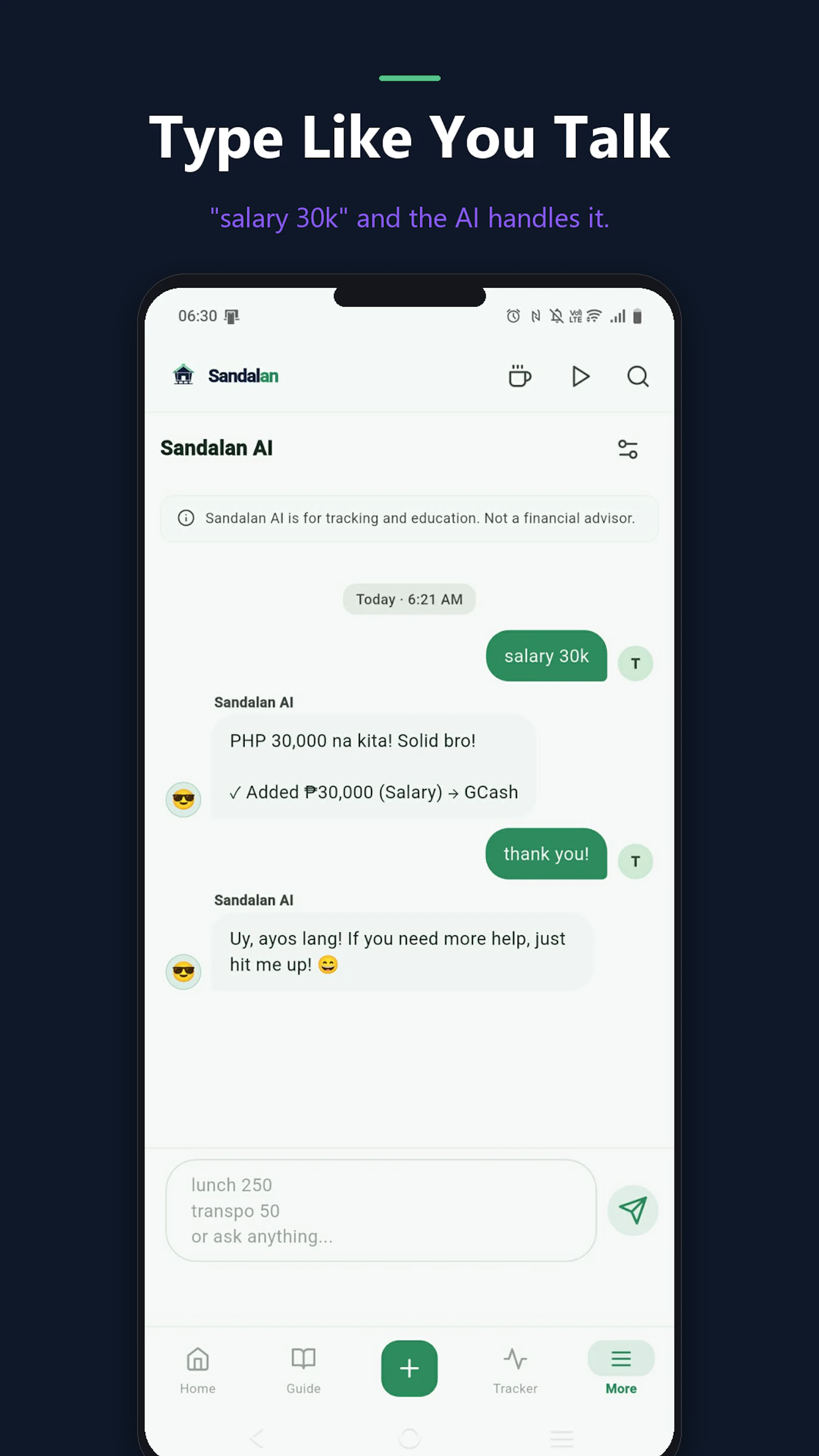 Sandalan screenshot 6