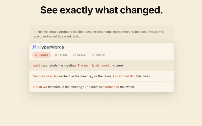 HyperWords screenshot 2