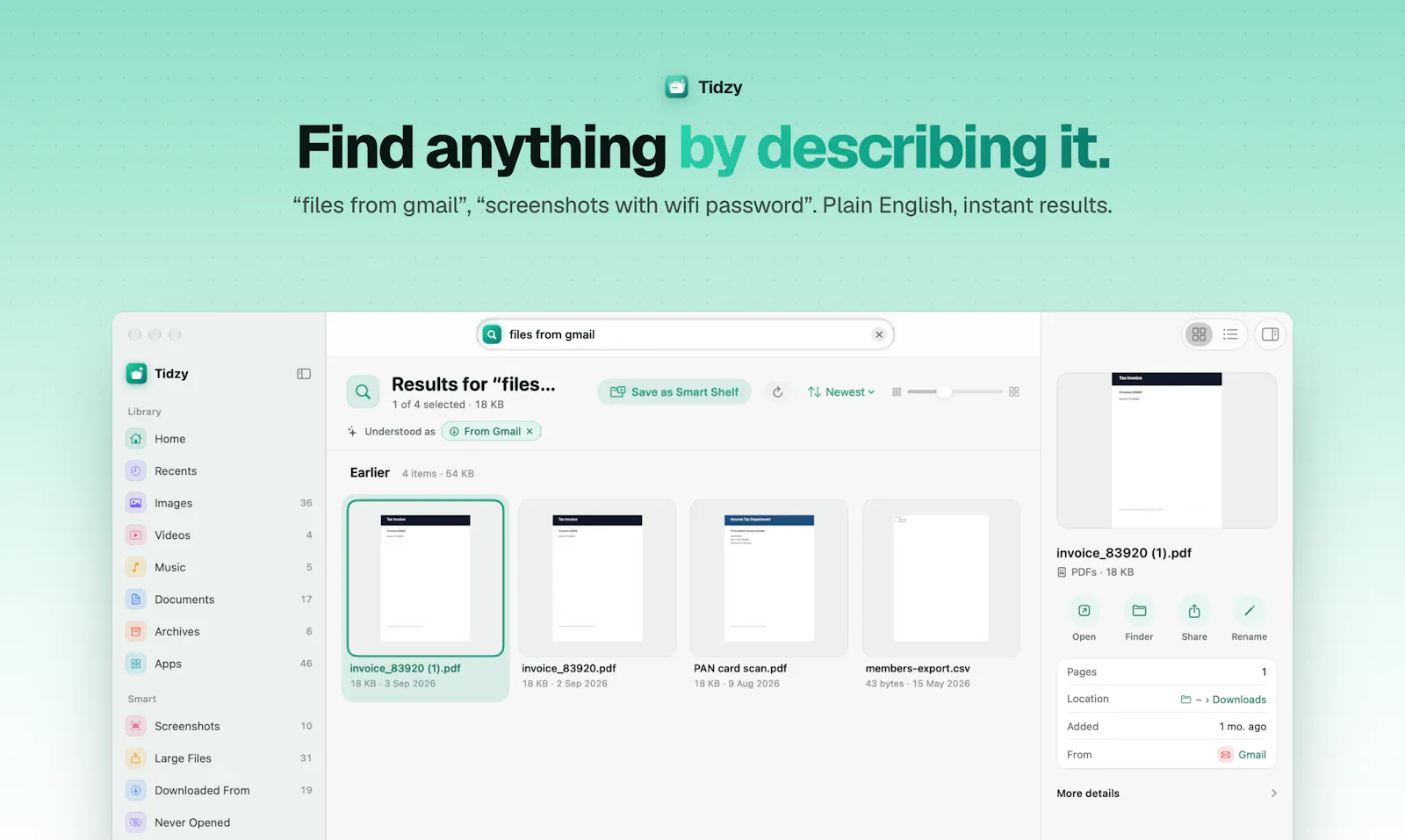 Tidzy screenshot 3