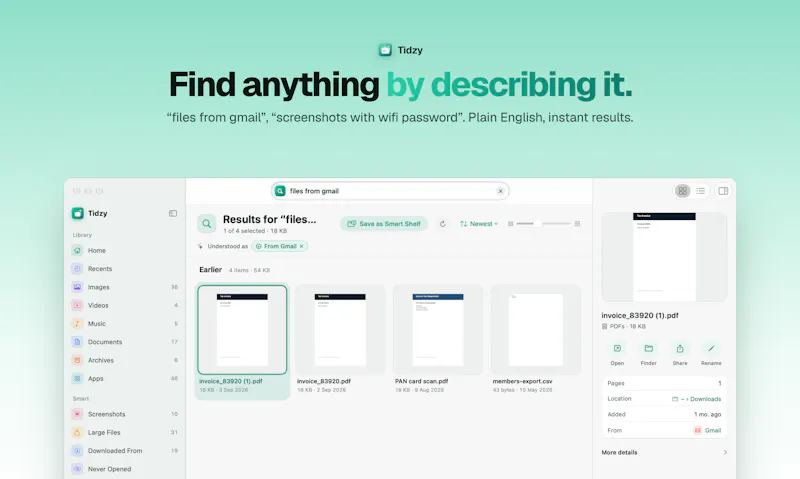 Tidzy screenshot 3