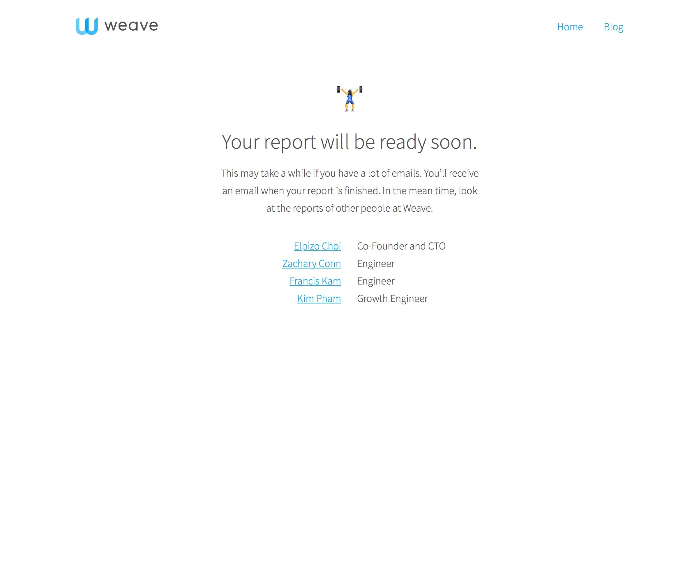 Weave Product Hunt Group media 2