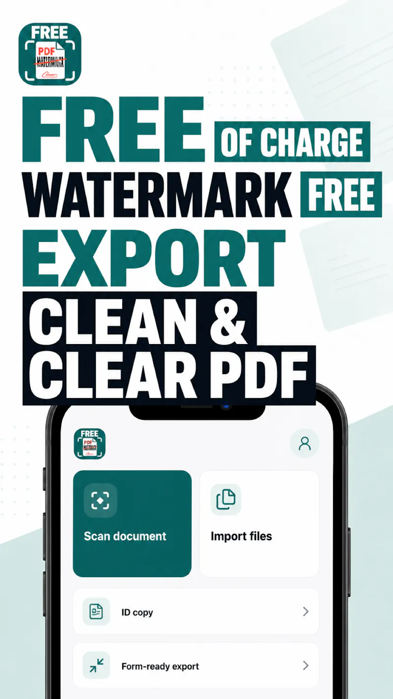 Cam PDF Scanner: Sign & OCR screenshot 1