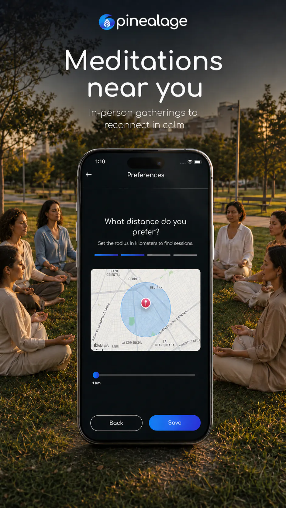 Pinealage - Group Meditation App gallery image