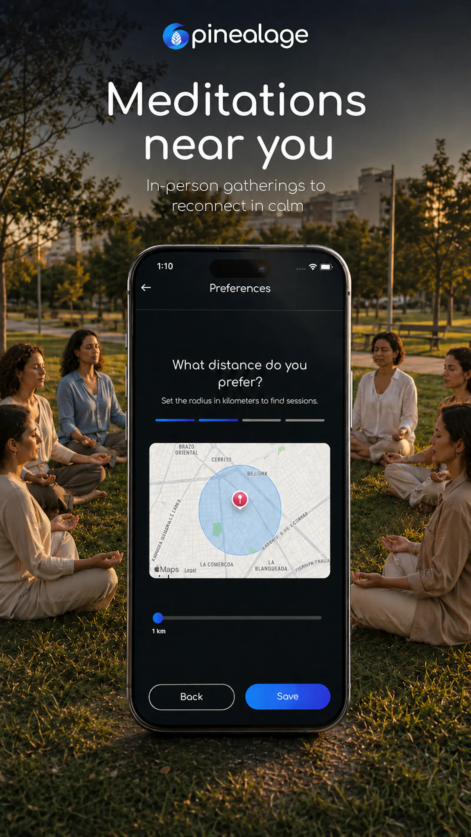 Pinealage - Group Meditation App screenshot 5