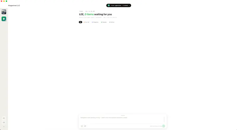AgentOS X by AgentNet screenshot 2