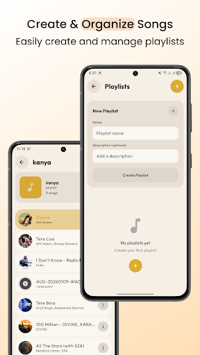Larvel Player: Music player - Screenshot 4 showing product features and functionality