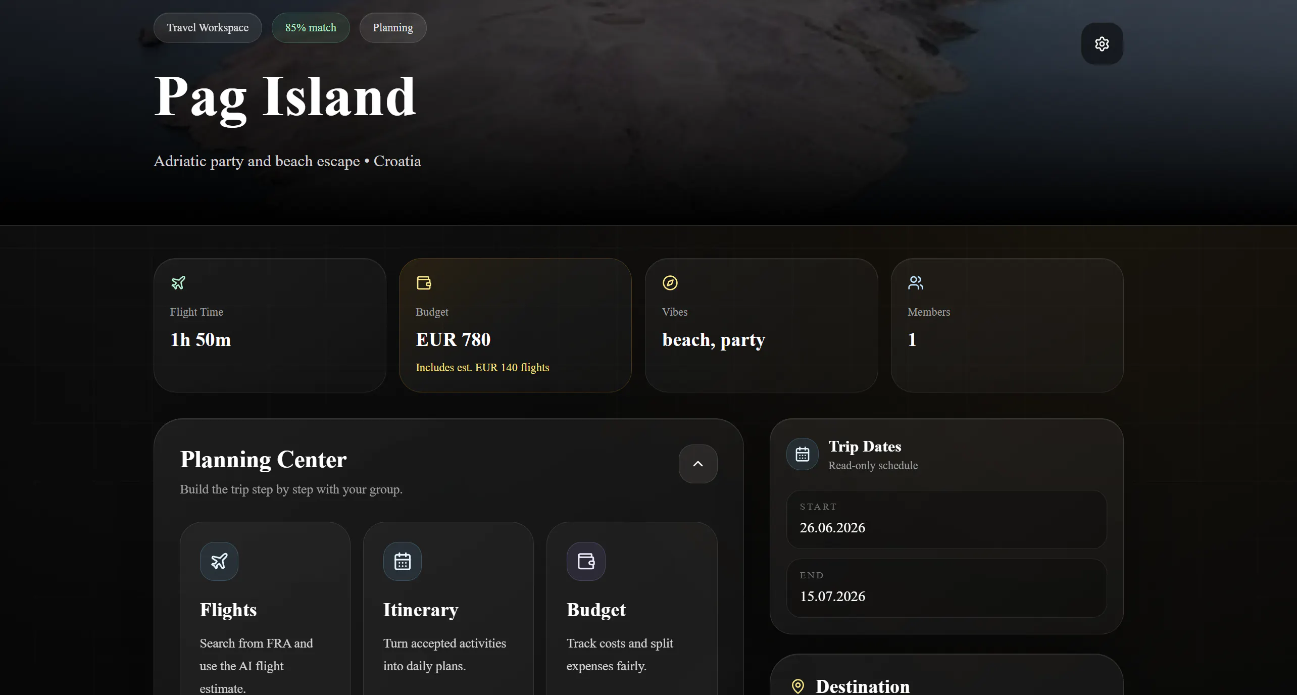 TravelAIOS gallery image