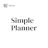Notion Template - Simple Planner