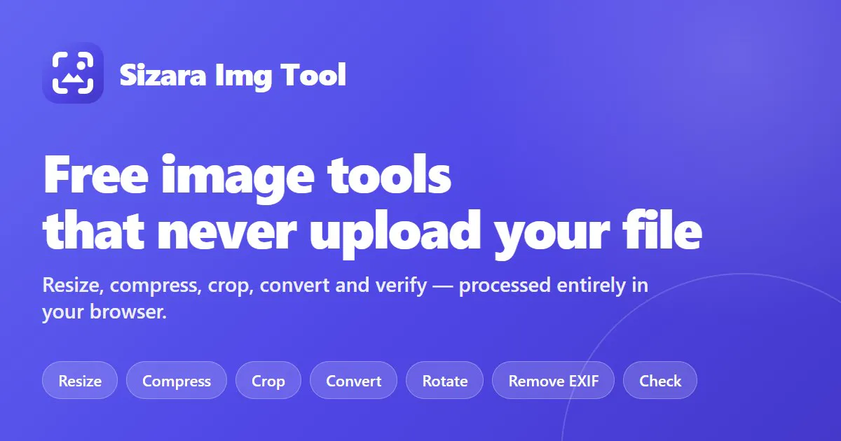 Sizara Img Tool gallery image