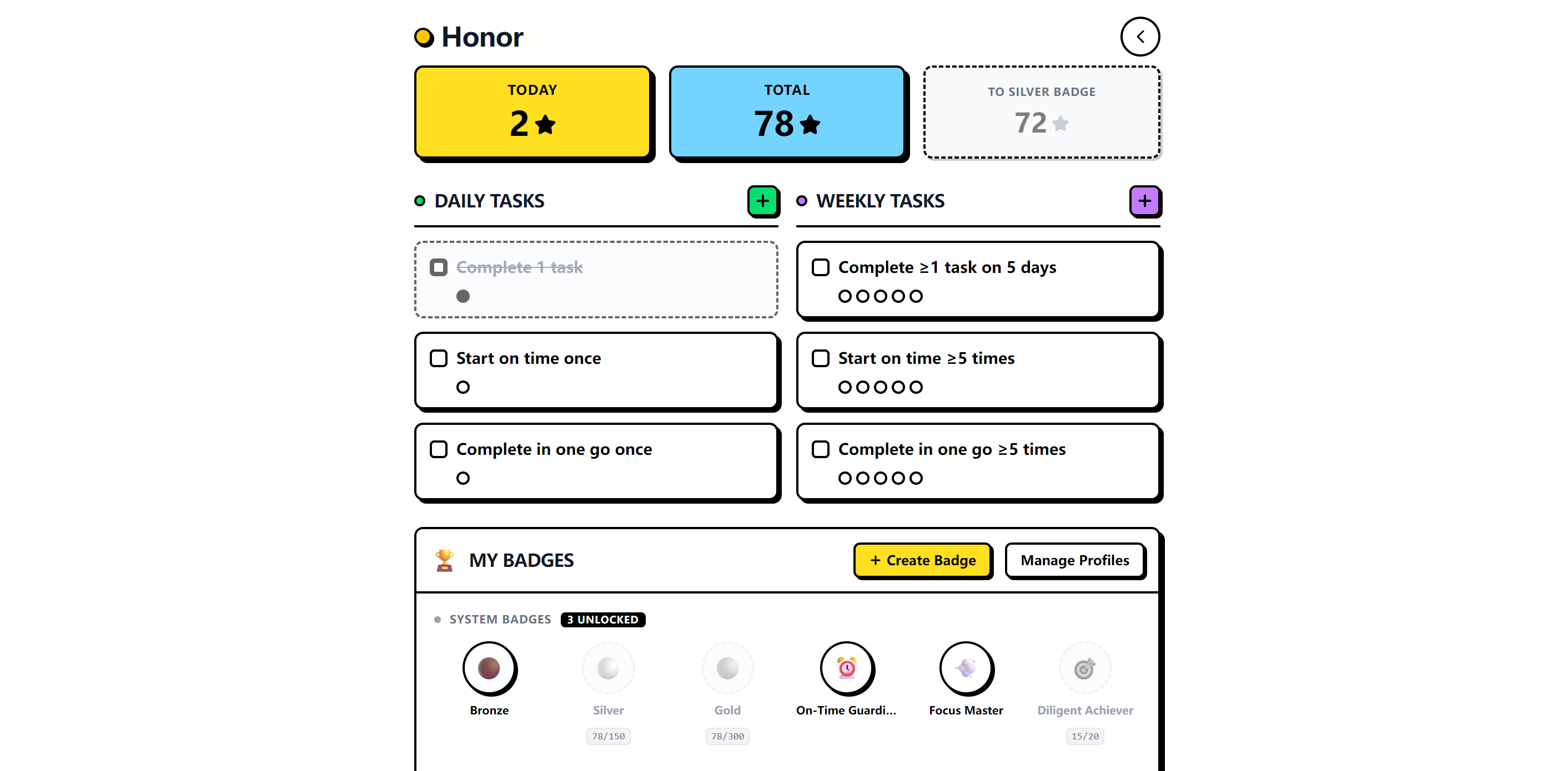 DailyMe.app - Screenshot 2 showing product features and functionality