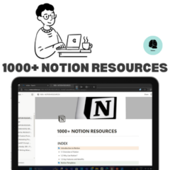 1000+ Notion Resourc... logo