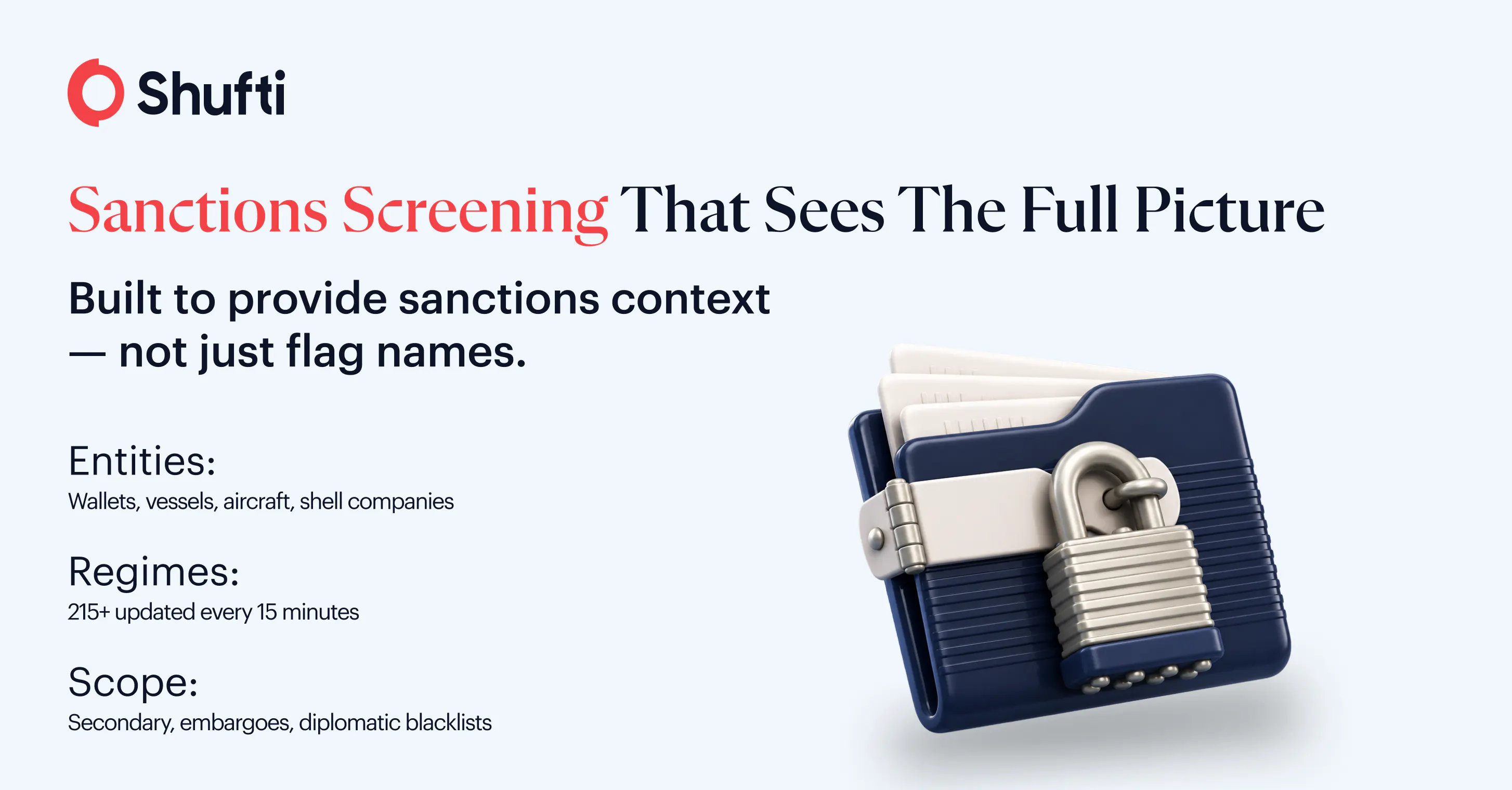 Sanctions Screening  gallery image