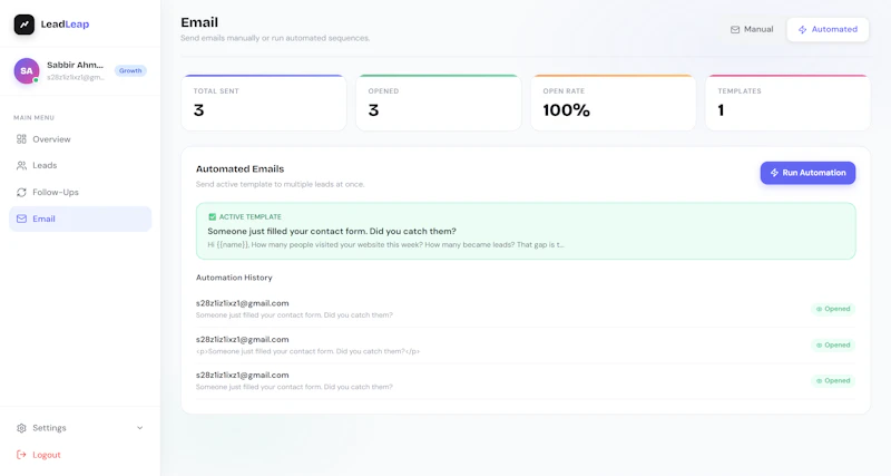 LeadLeap screenshot 7