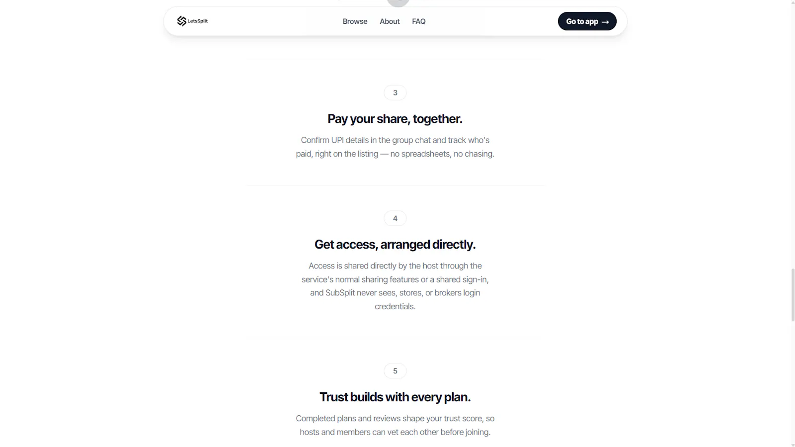 LetsSplit screenshot 3