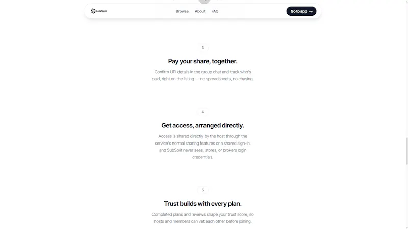 LetsSplit screenshot 3