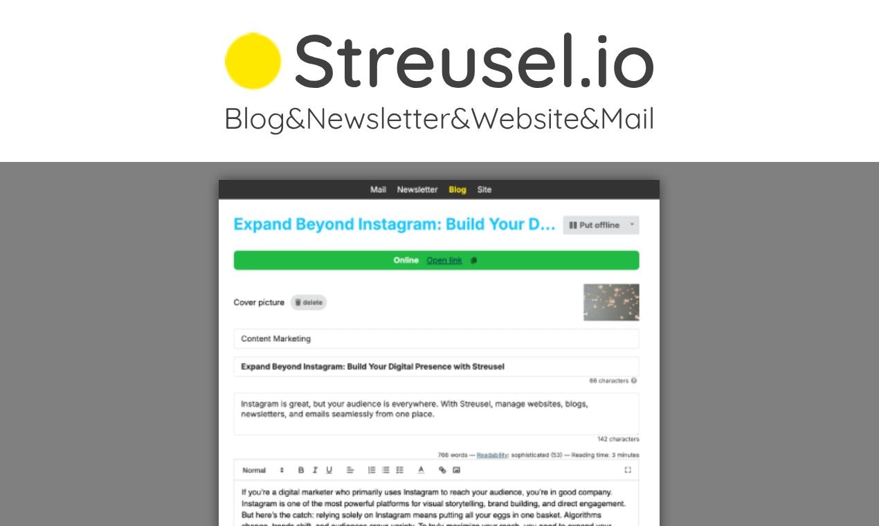 Streusel gallery image