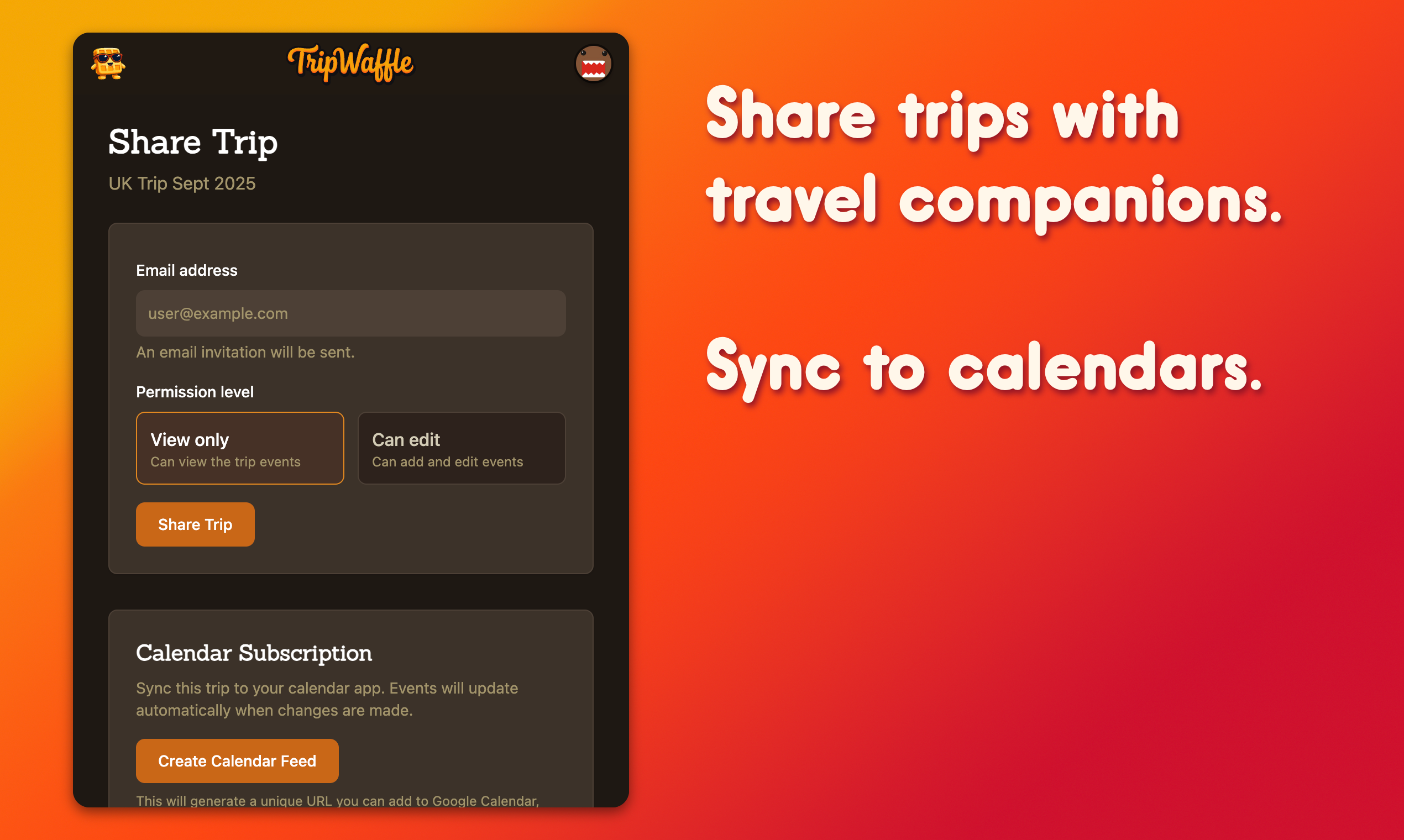 TripWaffle gallery image