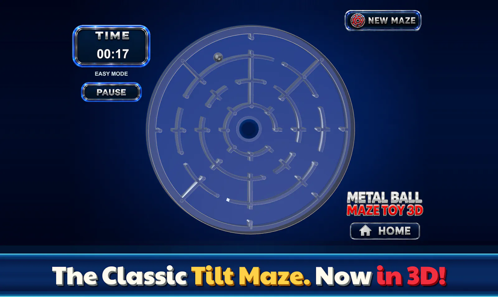 Metal Ball Maze Toy 3D screenshot 2